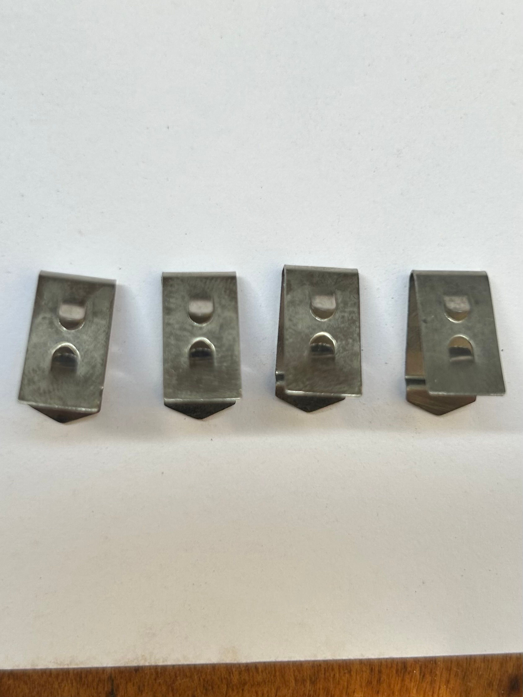 1955 1956 1957 Chevy Convertible Top Switch Retaining Clip Set 4 PCS NEW