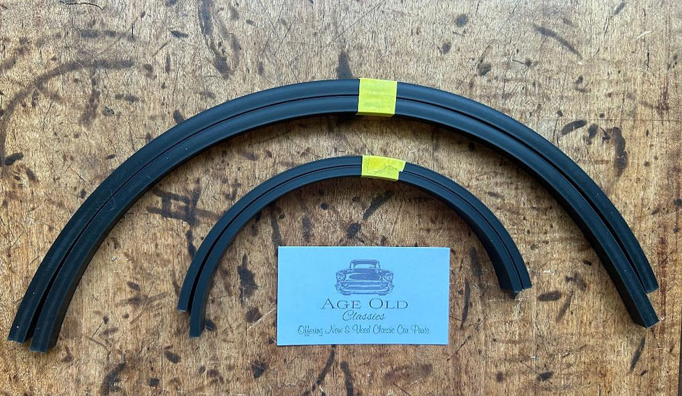 Thumbnail: 55 56 57 Chevy Convertible B Pillar Track Strip Set 1955 1956 1957