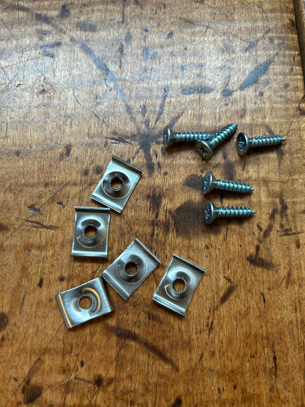 Thumbnail: 1957 Chevy Cowl Weatherstrip-NEW