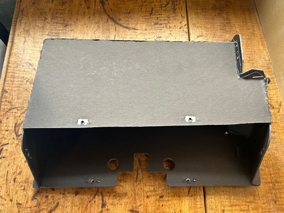 Thumbnail: 1969 Chevy Camaro Glovebox Liner with AC NEW