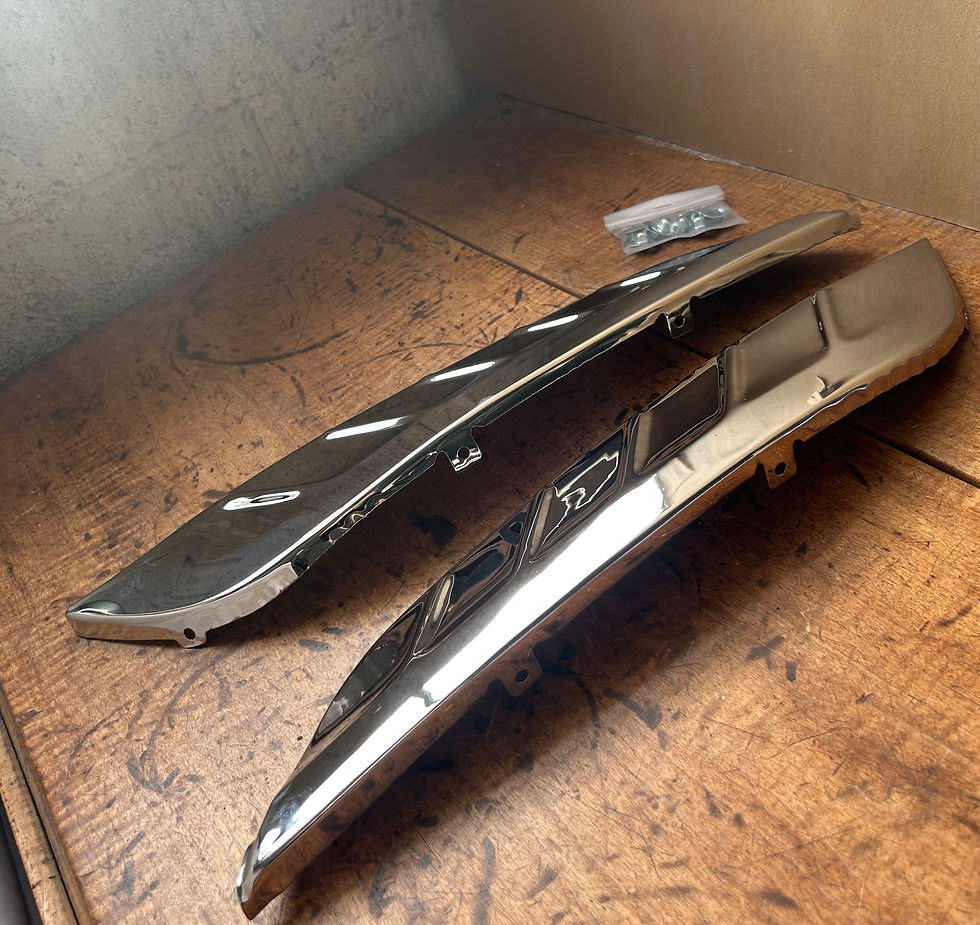 Thumbnail: 1956 Chevy Front Fender Gravel Shield Set NEW