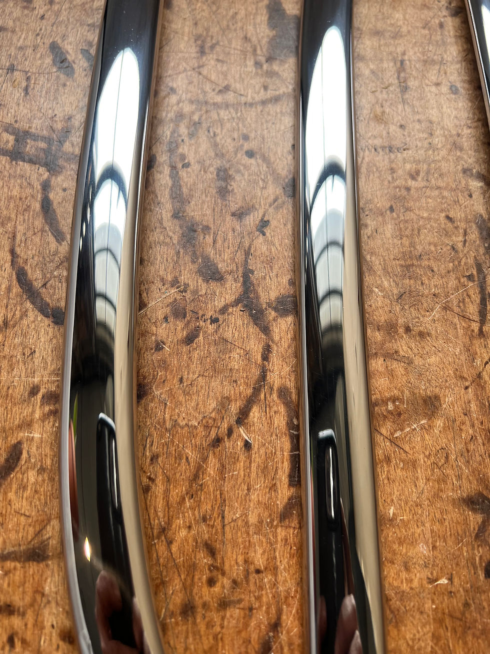 Thumbnail: 1955 1956 1957 Chevy 2 DR Sedan Beltline Trim Moldings