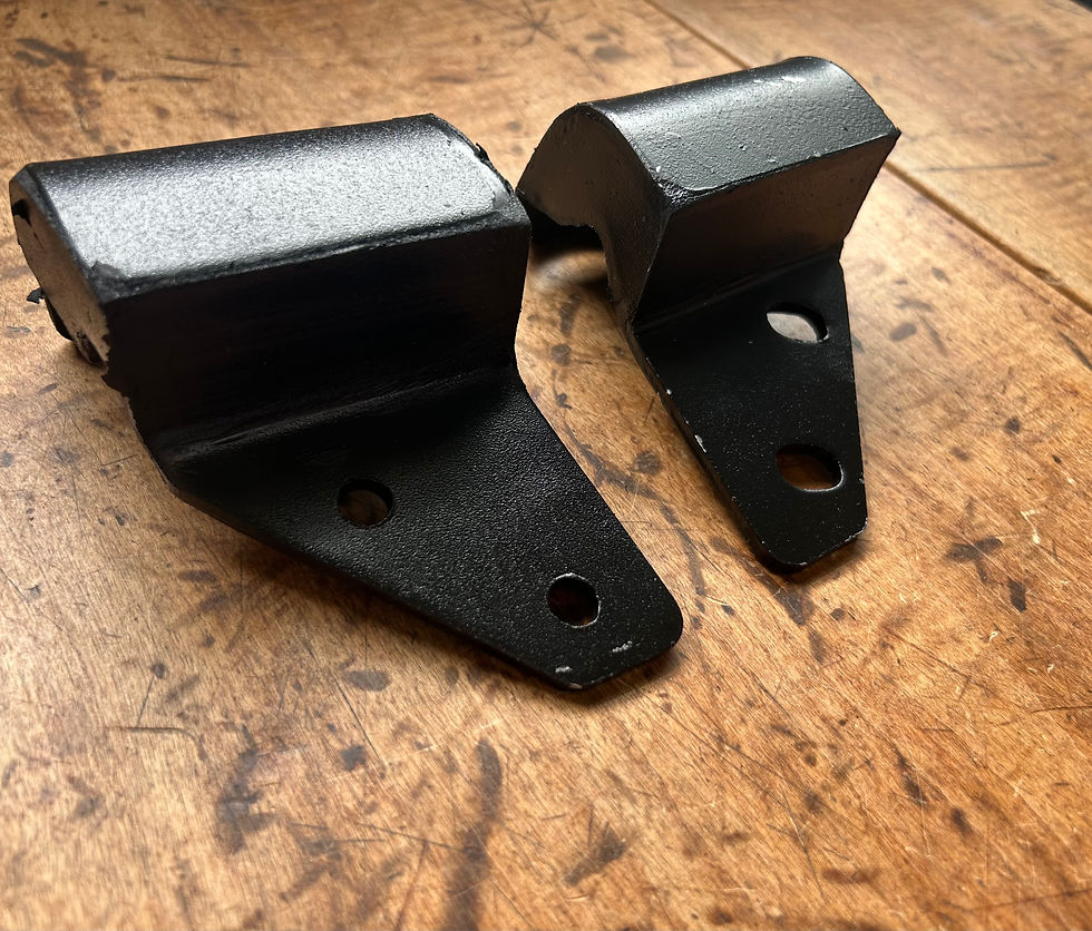Thumbnail: 1955 1956 1957 Chevy Transmission Mount Set Standard NEW
