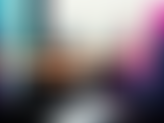 Abstract painting with bold vertical brushstrokes in teal, orange, pink, and black tones. Text overlay reads 'The Emotional Landscape of the Cycle' in bold orange font. Megan Haggett created this image.