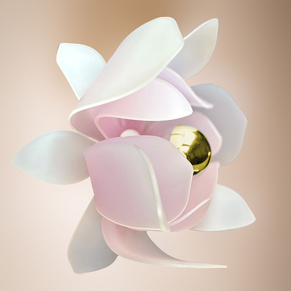 Lotus CW soft pink golden