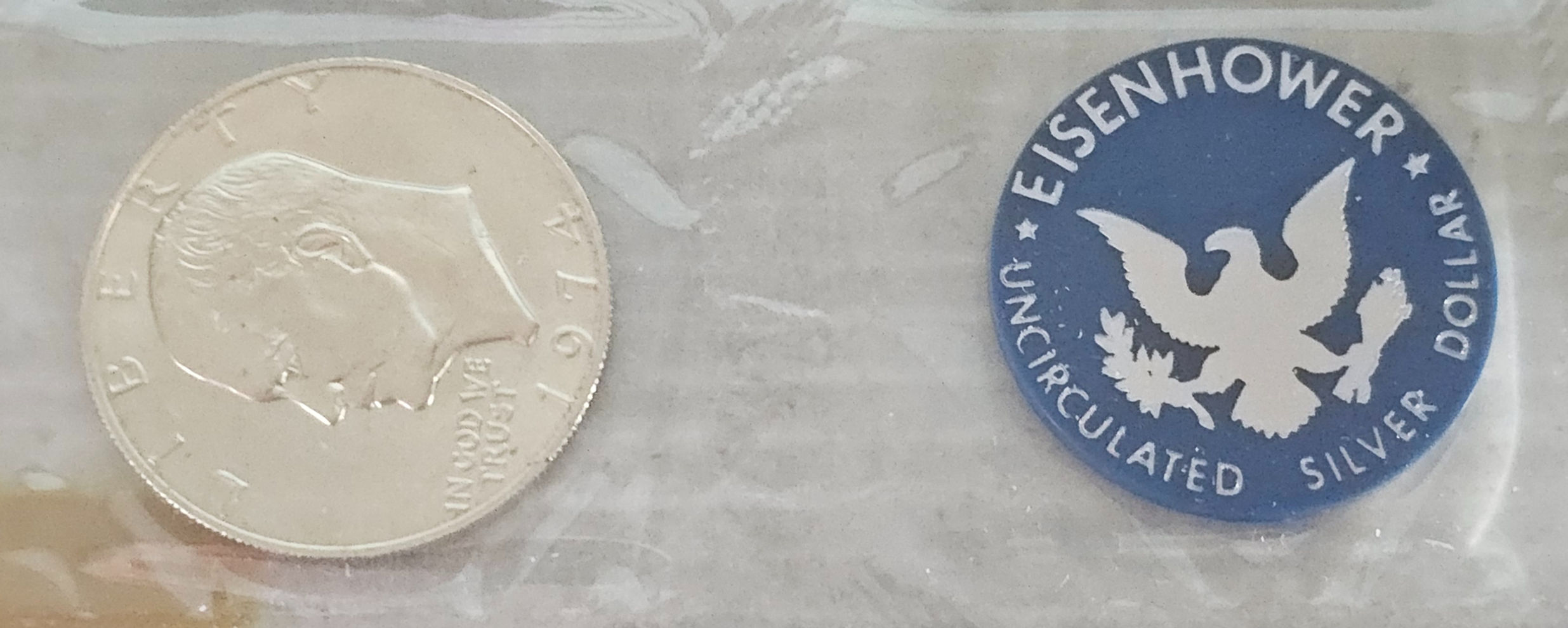 US Silver Dollar - 1974