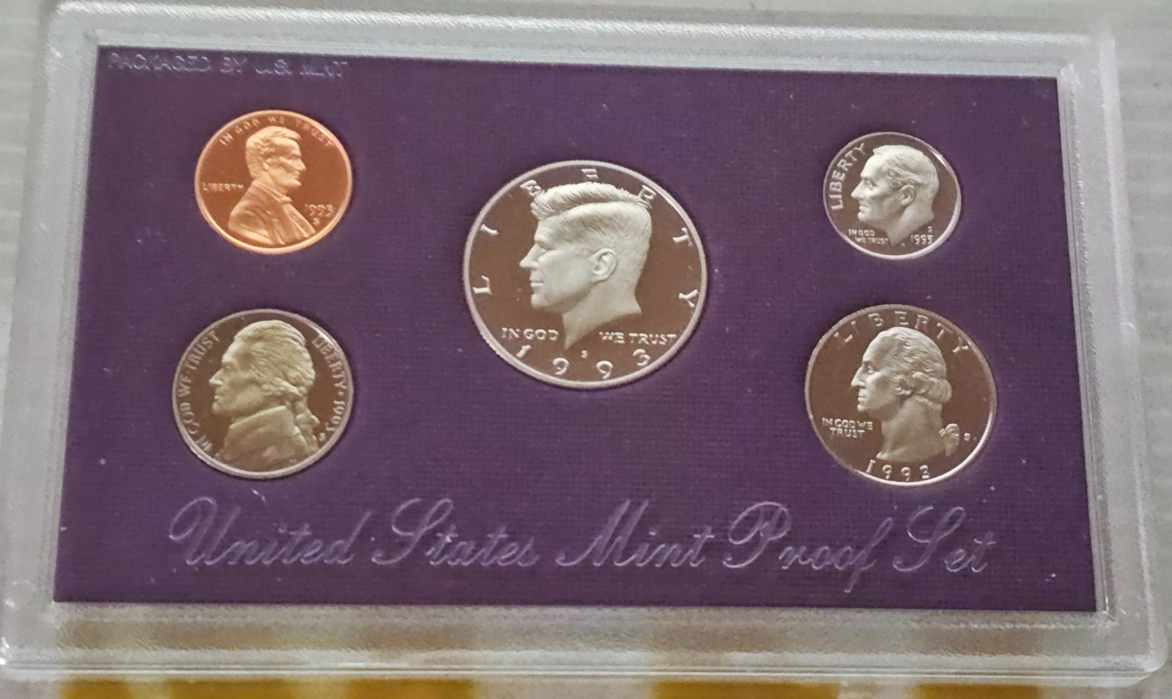United States Mint Proof Set -1993 -