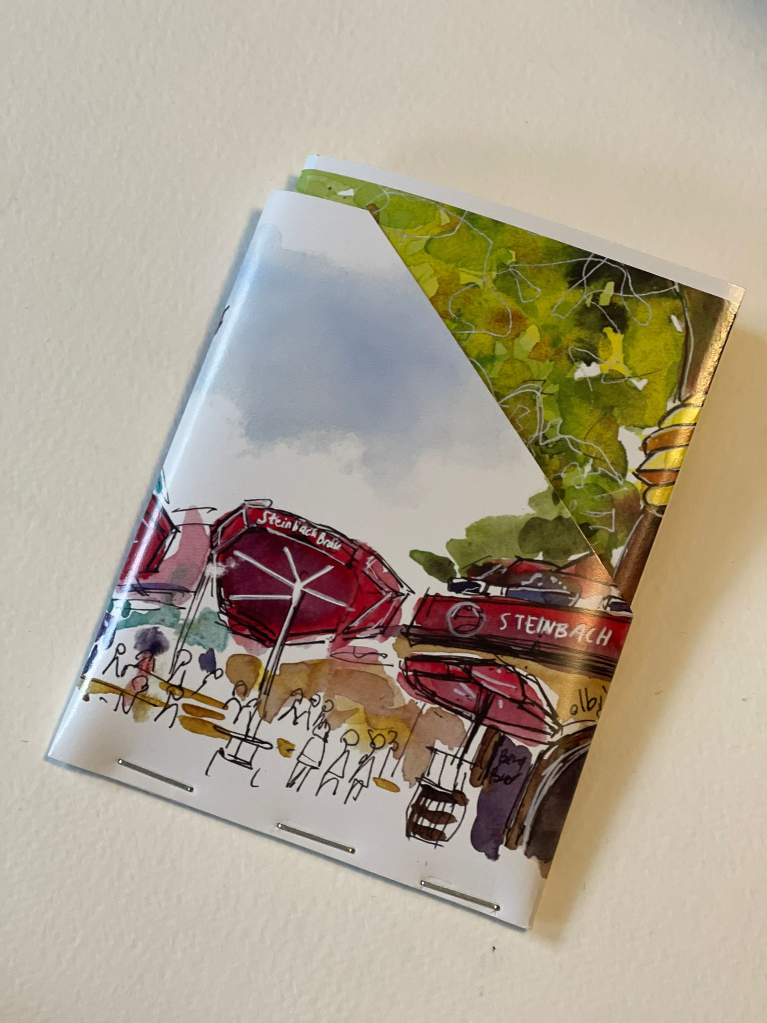 Bergkirchweih 2022, Sketchbook Zine by Fizah @manjachen.sketch