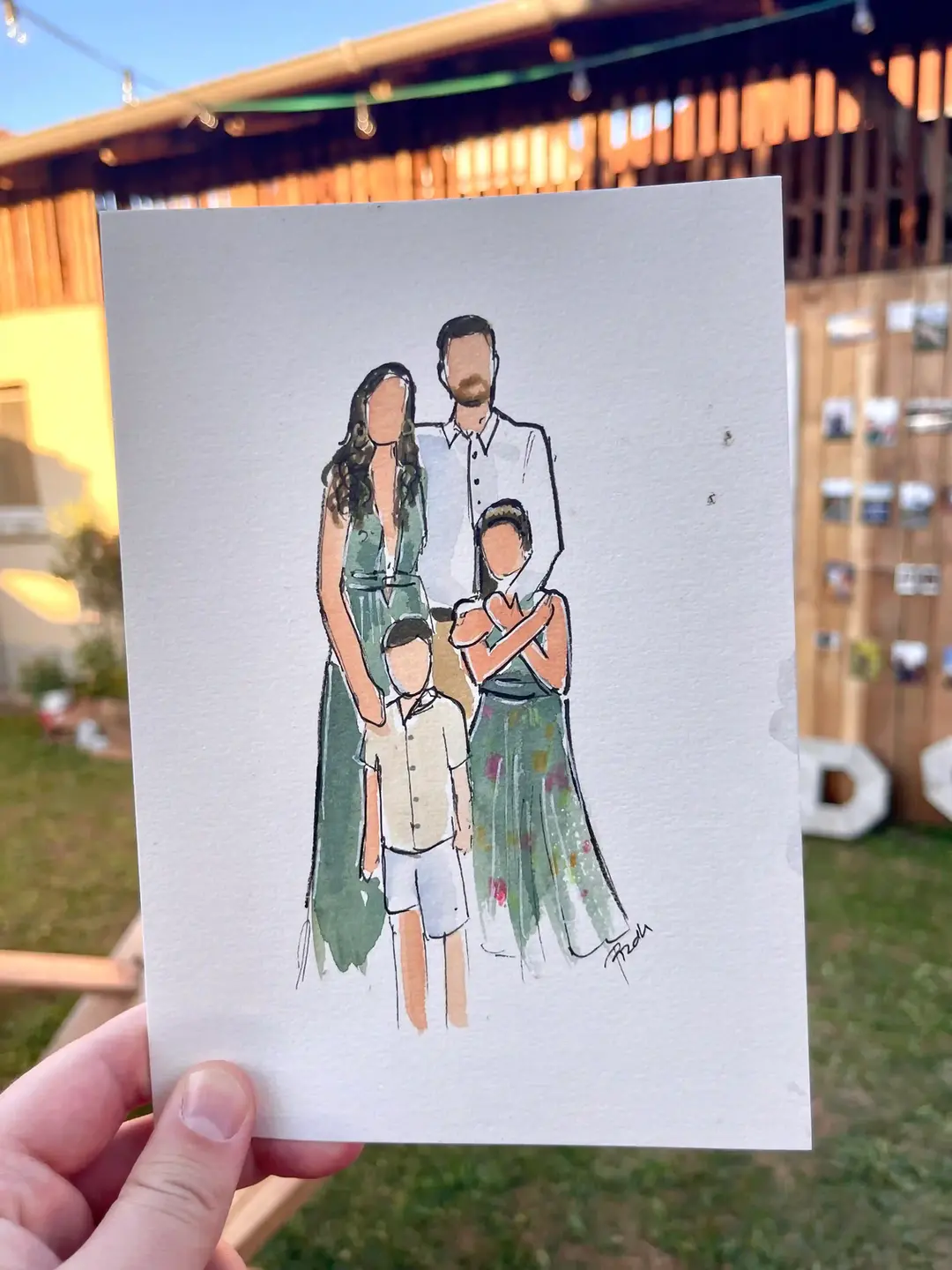 Live Painting Wedding in Germany