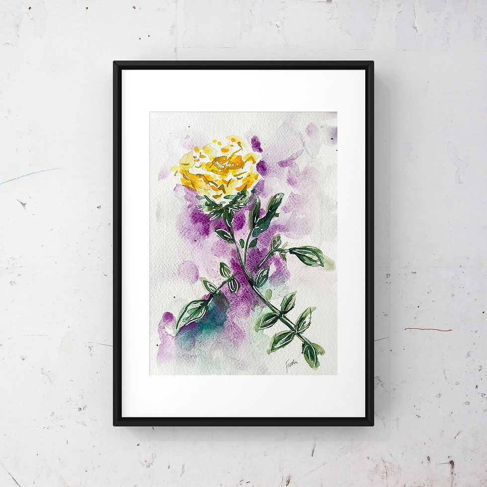 Thumbnail: Blumen Aquarell