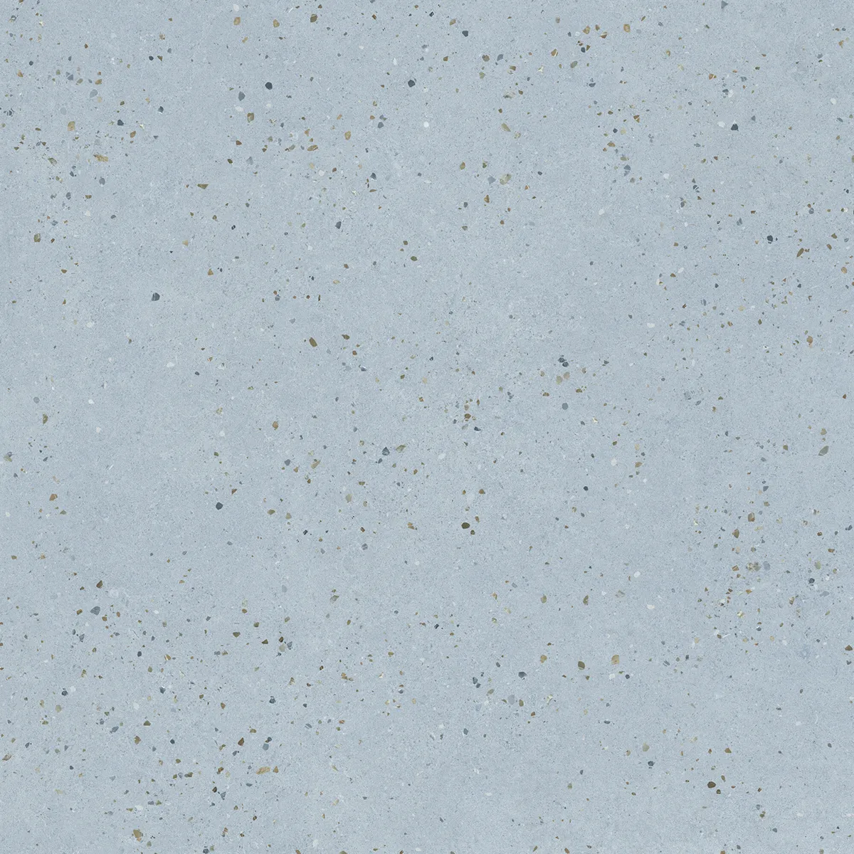 Imported terrazzo style tiles, blue