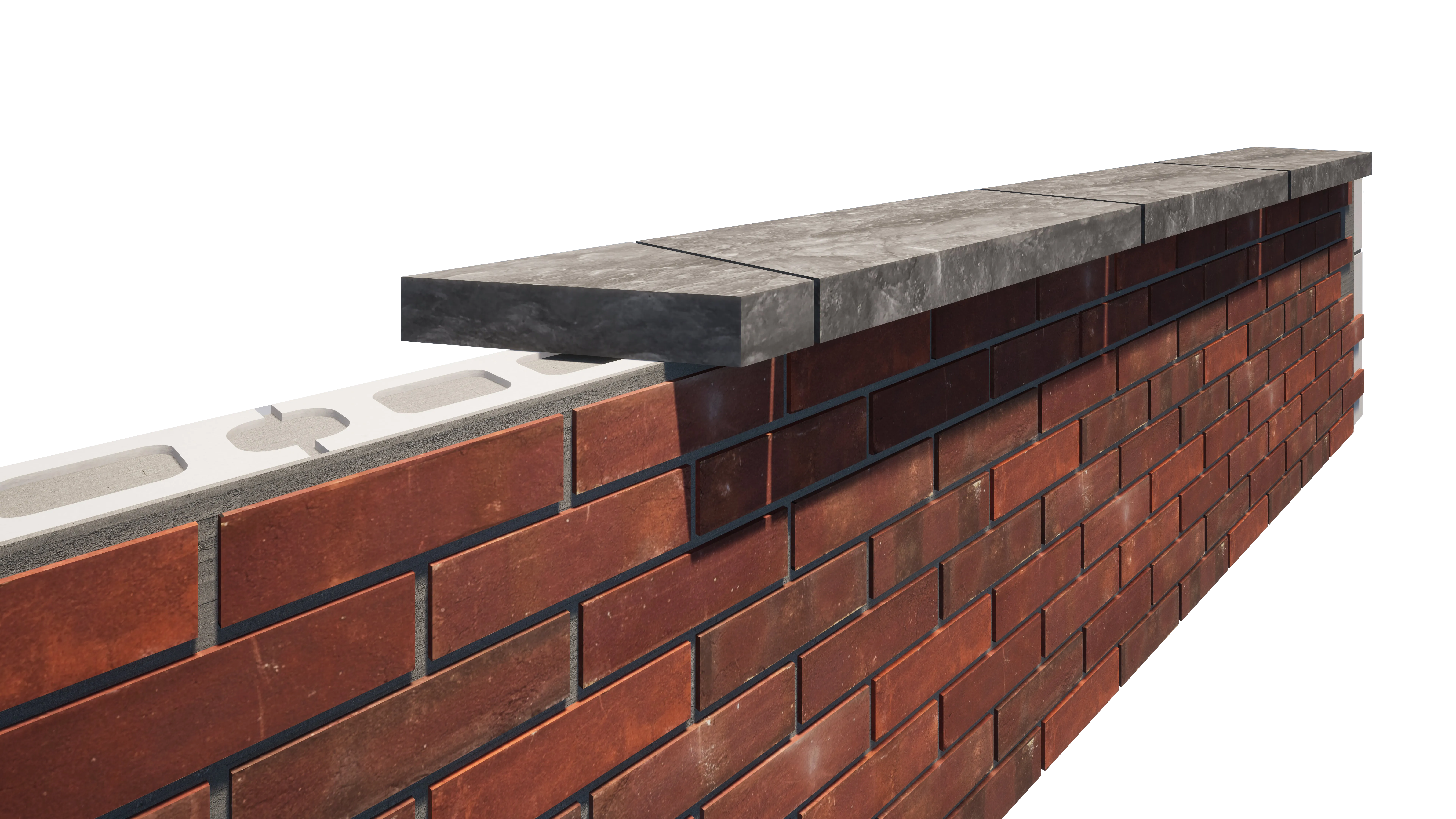 笠石 トップレール