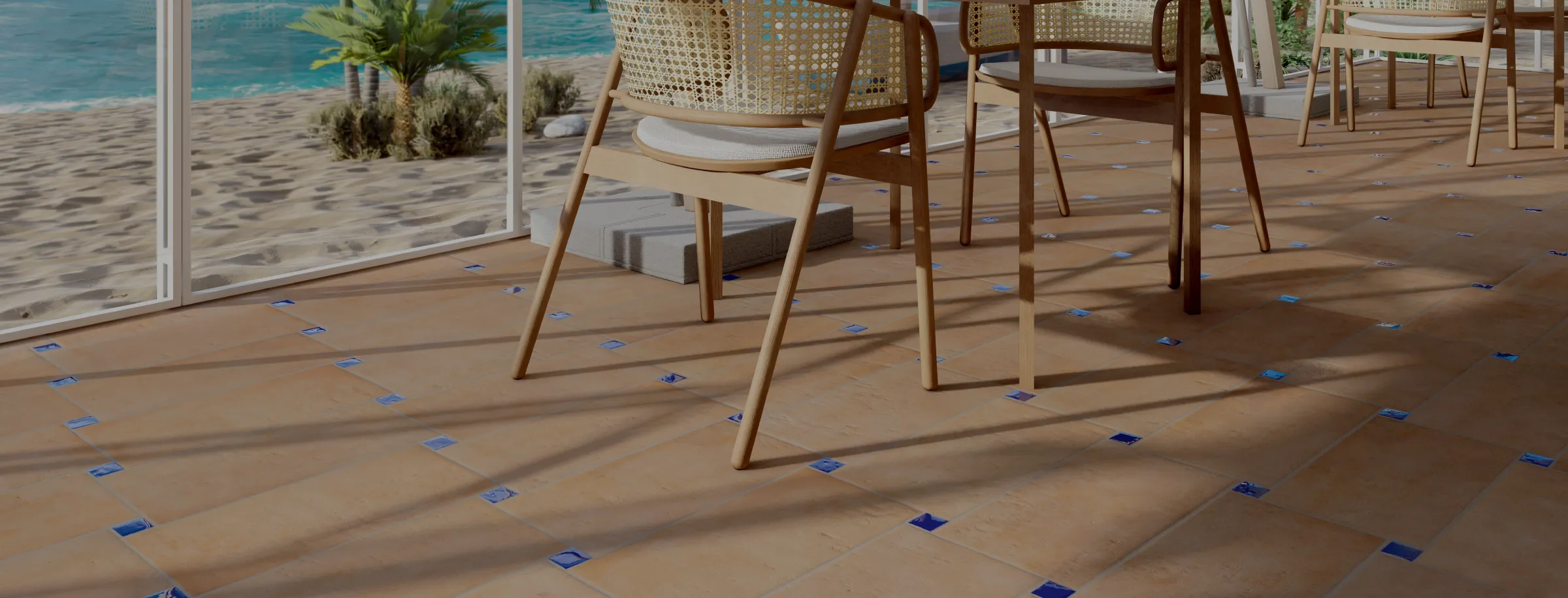 エンジェル壁画　テラコッタタイル テラコッタ調タイル ARGILE アーガイル ｜ Tiles 【建材メーカー