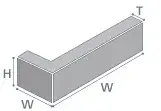 Thick corner