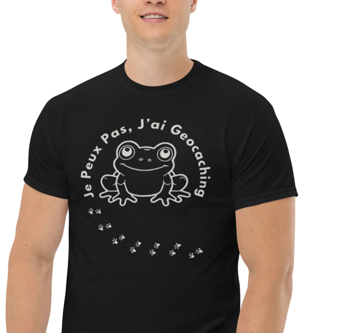 T-Shirt "Geocaching" - Boutique insolite 100% - Roka Concepts - Marque Roka LaPoulpe - Yverdon-les-Bains - Vaud - Suisse