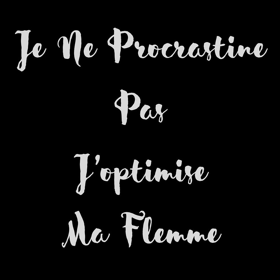 Sweat "Ma Flemme" - Boutique insolite 100% - Roka Concepts - Marque Roka LaPoulpe - Yverdon-les-Bains - Vaud - Suisse