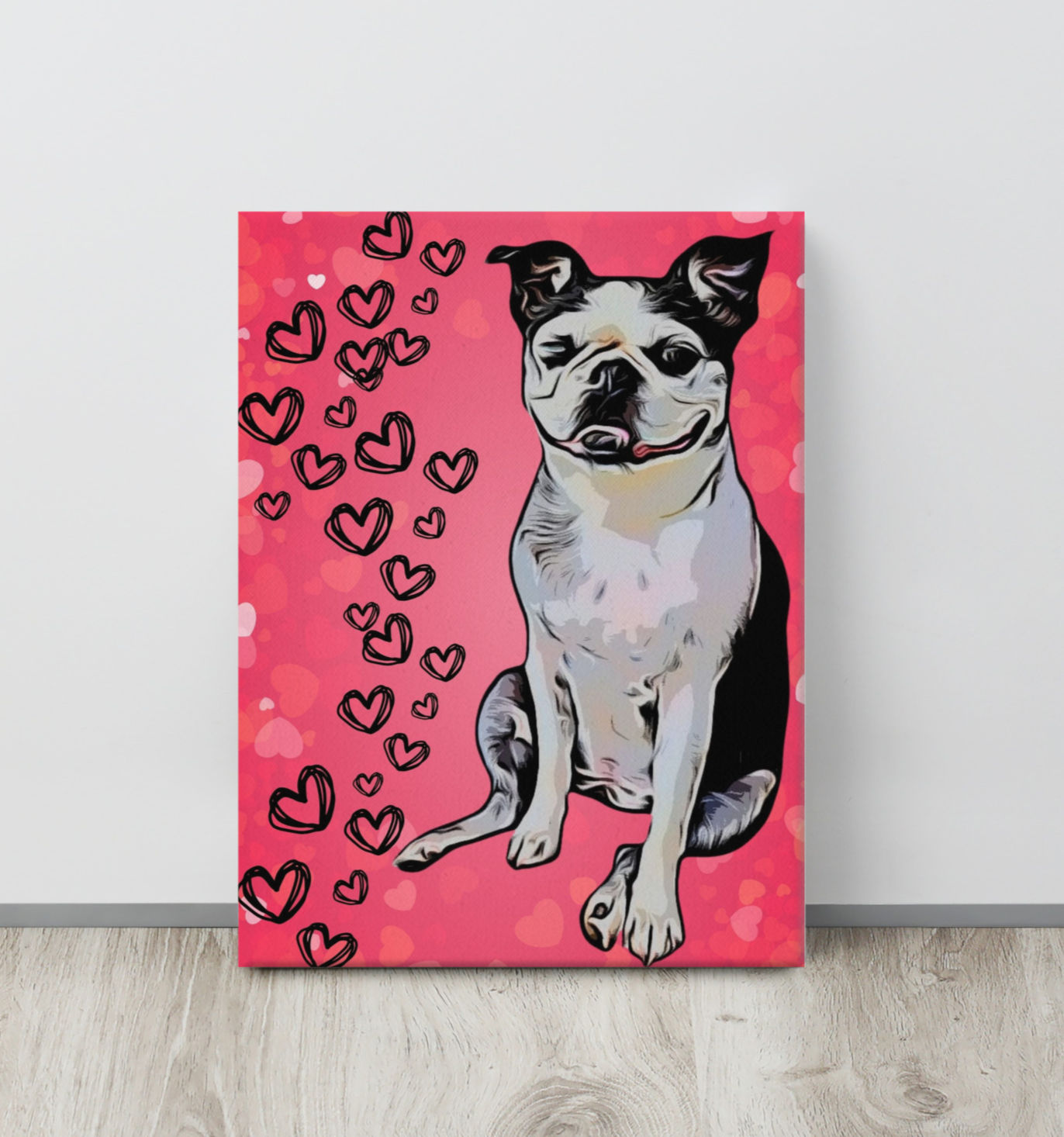 Toile Votre loulou - Boutique insolite 100% - Roka Concepts - Marque Roka LaPoulpe - Yverdon-les-Bains - Vaud - Suisse