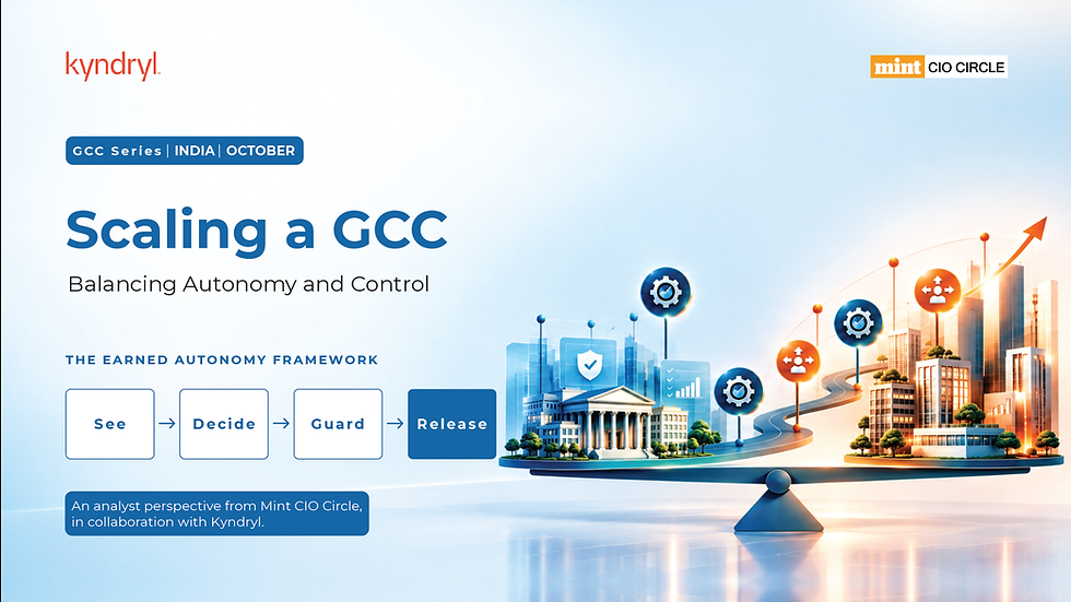 Scaling a GCC: Balancing Autonomy and Control