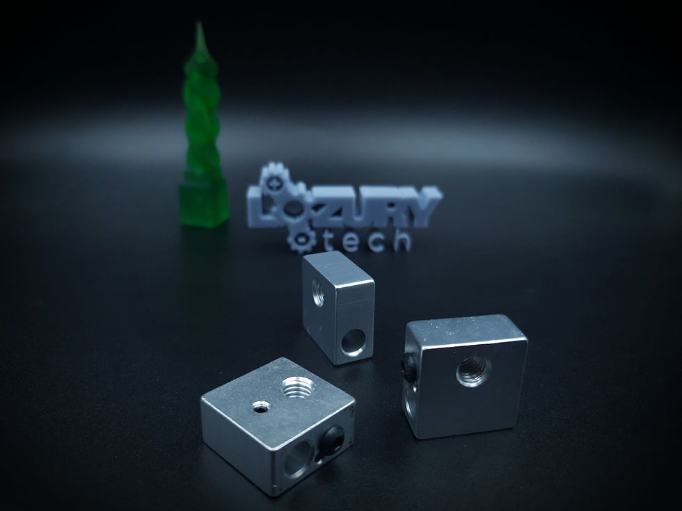 Thumbnail: Bloque Calentador de Aluminio para Extrusores