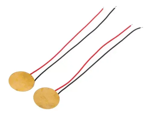 Miniatura: Buzzer Piezoeléctrico Cerámico 20mm con cables soldados (Paquete 2 unds)