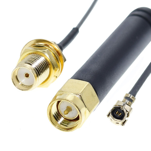 Antena De Goma Con Cabeza De Junta Para Mercedes - Recambio Directo A1268271598, Compatible Con Modelos W123, C123, S123, Clase E, W126 Y Más