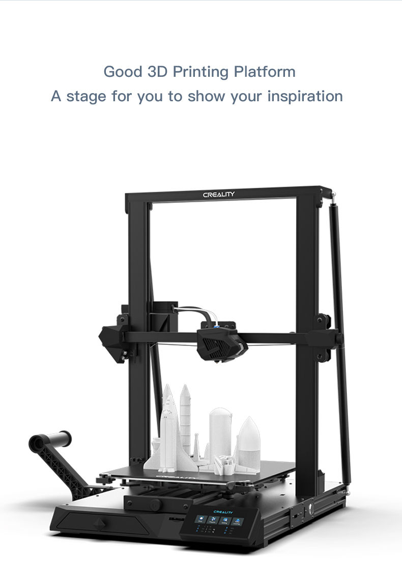 Thumbnail: Vidrio Carborundo de CR-10 Smart Original Creality 315mm*310mm