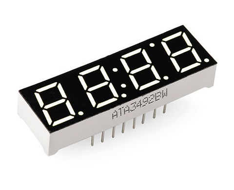 DISPLAY 7 SEGMENTOS DE 4 DÍGITOS | Lozury Tech