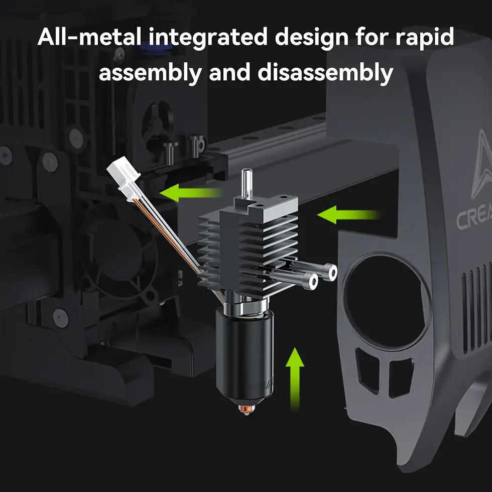 Miniatura: Kit Bloque Calefactor Cerámico Original para Creality K2 / K2 Pro / K2 Plus