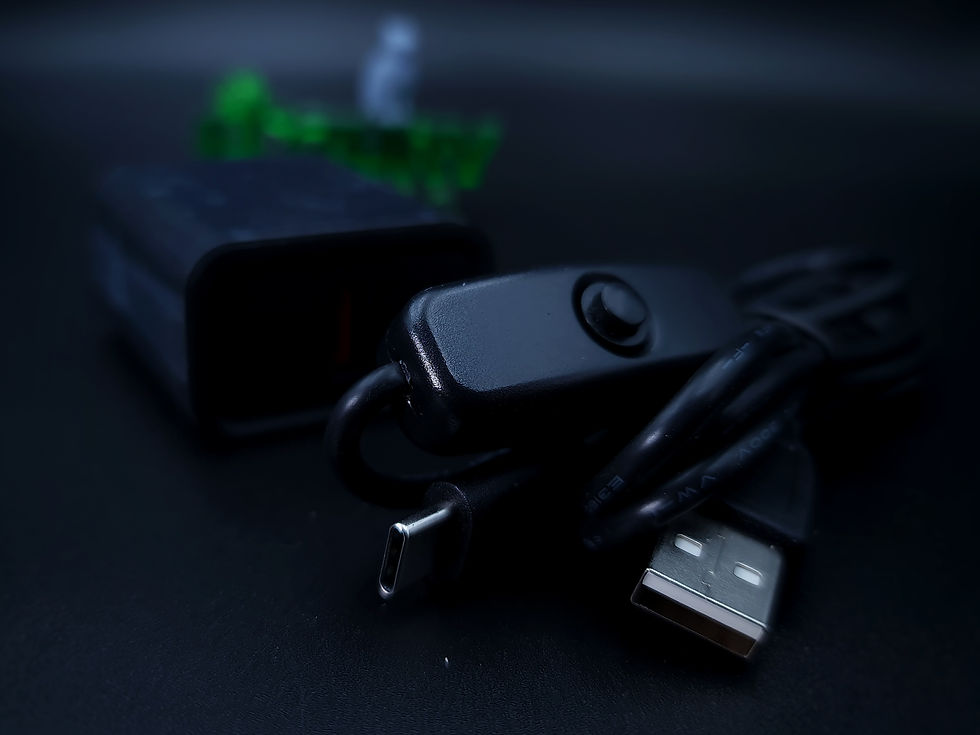 Miniatura: Fuente de alimentación | Adaptador 5V-3A Tipo C con Interruptor Raspberry Pi 4