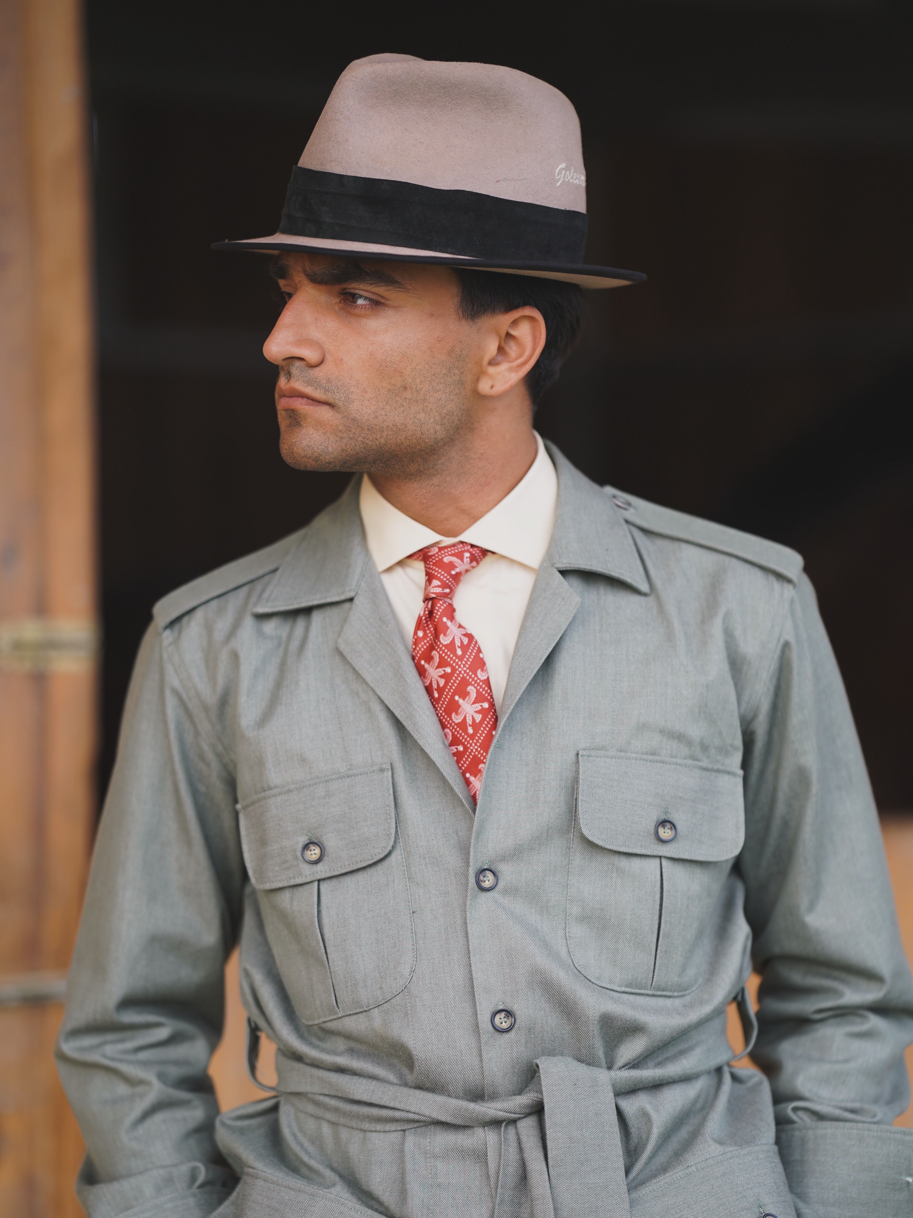 Safari Suit — 100% Pure Cotton Tailored craftsmanship 