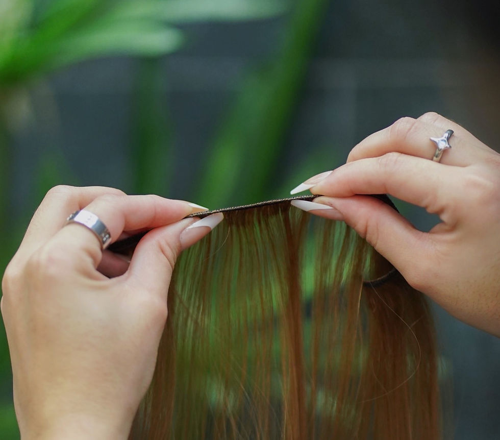 Thumbnail: Volume Weft Extensions - Black Base