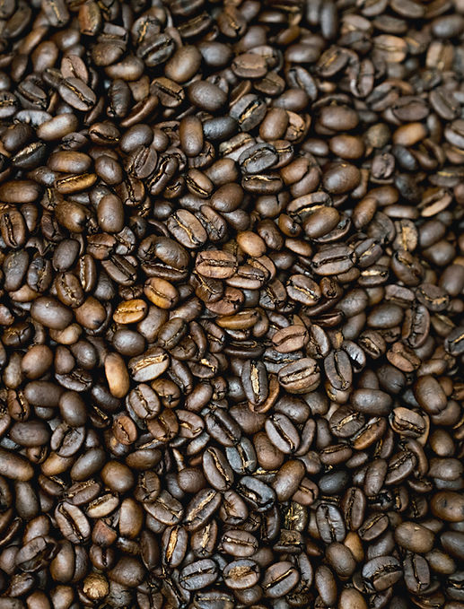 Roasted coffee beans
