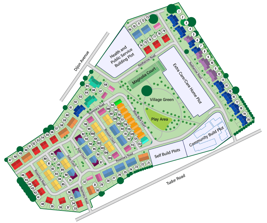 newbuild plot map