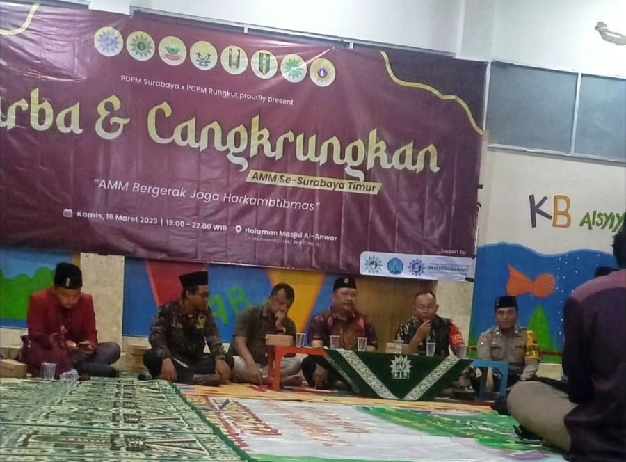Turba oleh PDPM Surabaya x PCPM Rungkut di halaman Masjid Al-Anwar, Rungkut, Surabaya (Kamis, 16 Maret 2023)