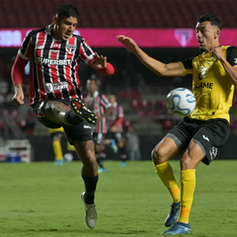 " São Paulo vence O’Higgins, mantém 100% e assume liderança do Grupo C da Copa Sul-Americana " 