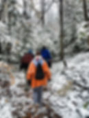 Snow Hiking in Appletree
