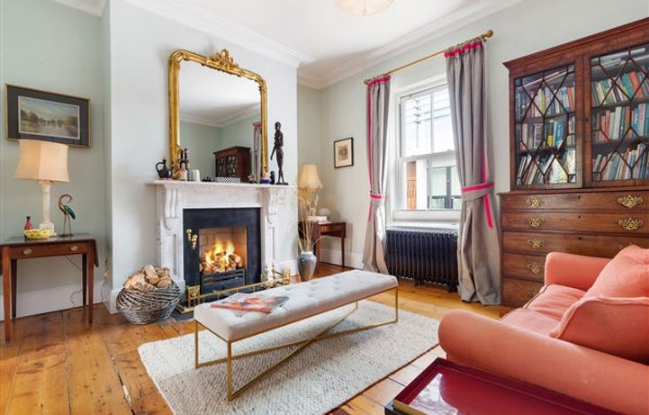 French pleated curtains with trim in Newbridge, Co. Kildare