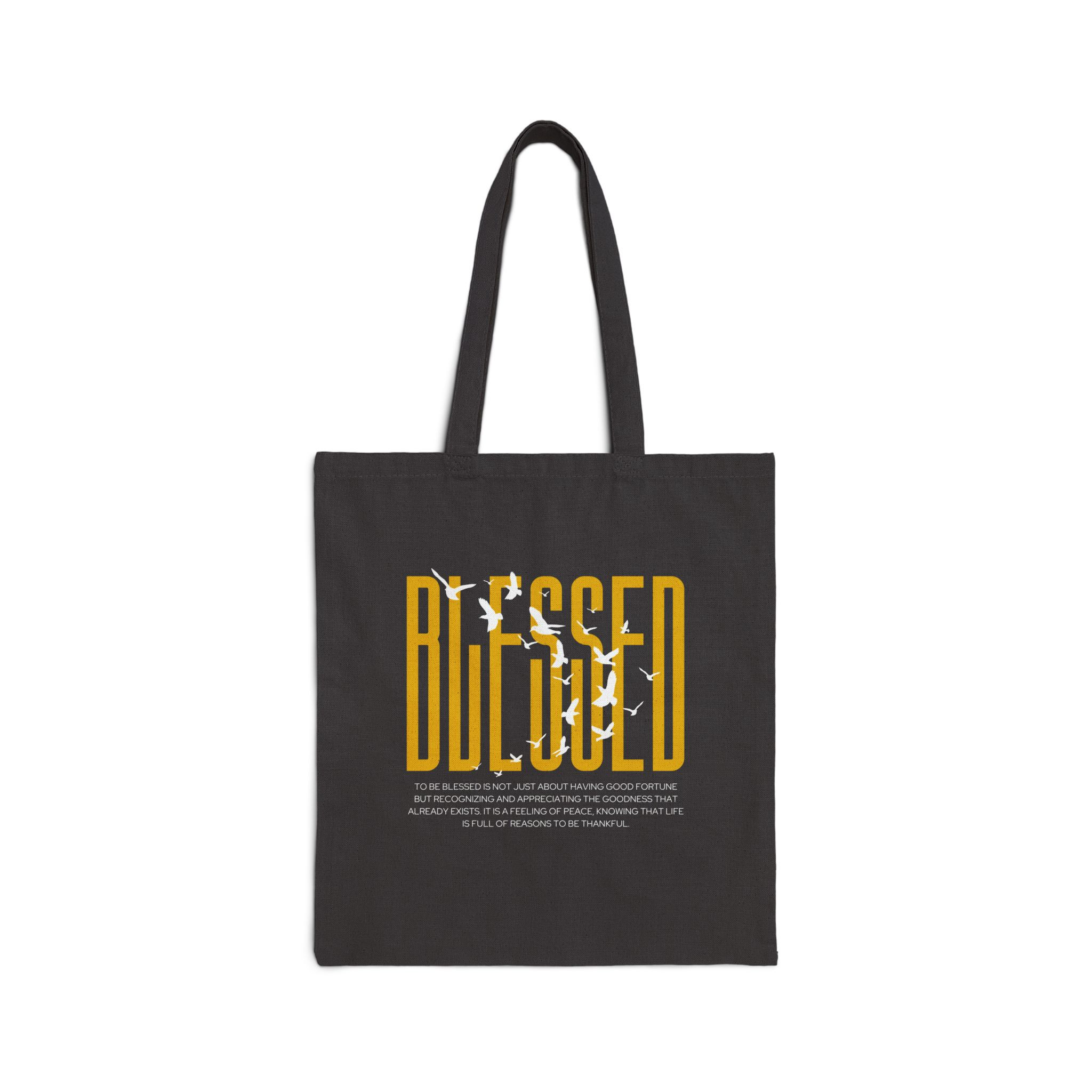 Blessed Cotton Canvas - Tote Bag