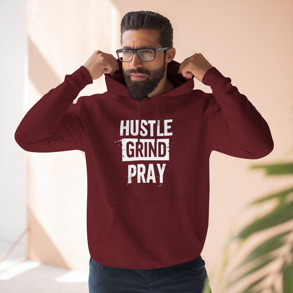 Hustle. Grind. Pray. Hoodie