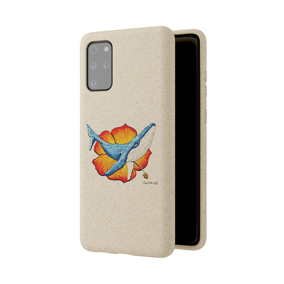 Thumbnail: Whale (color) Biodegradable Cases