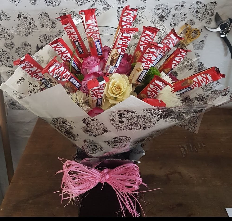Thumbnail: Mix of Flowers and Chocolates.