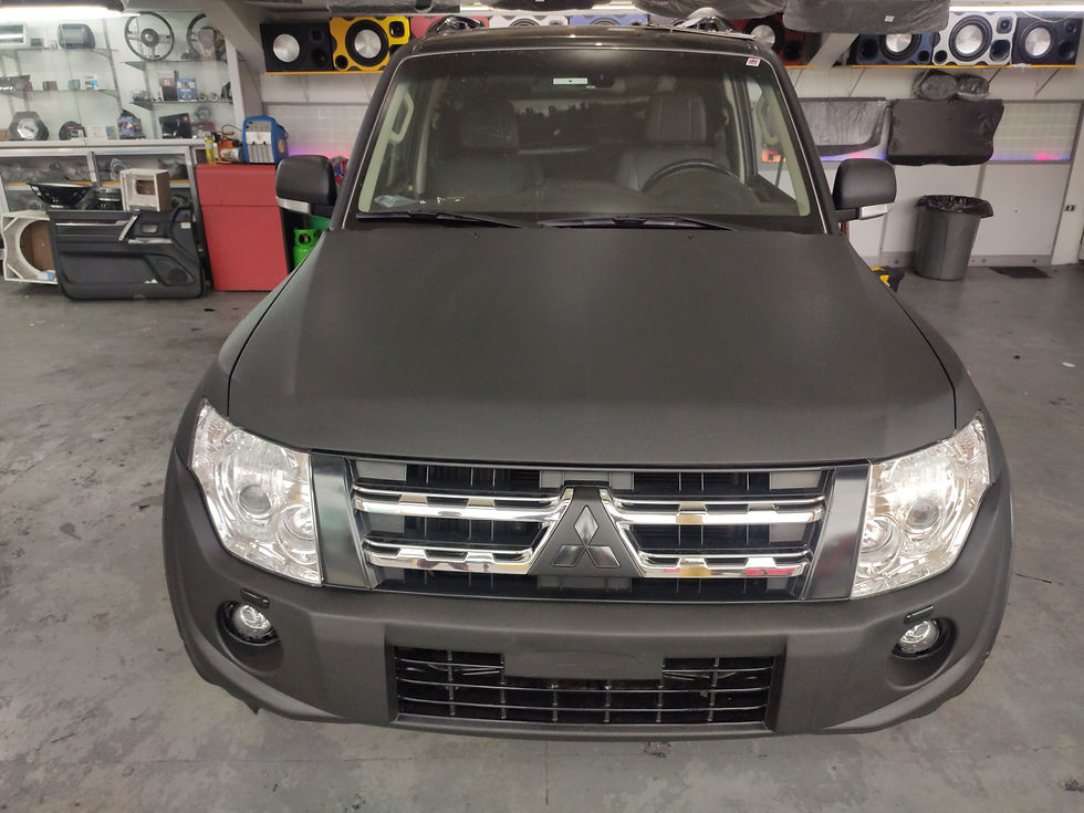 envelopamento preto fosco