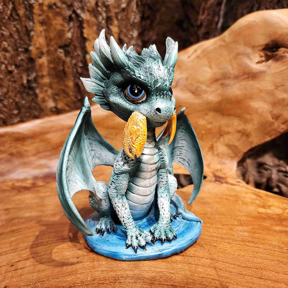Thumbnail: Knucker cute dragon figurine buy dragons shop draakje draken-winkel amsterdam