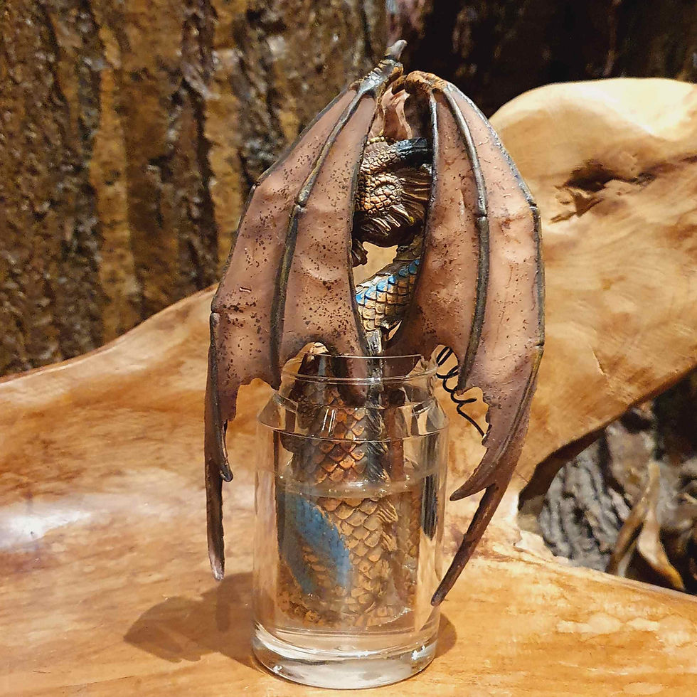 Thumbnail: moonshine dragon in mug draak in glas drank drakenwinkel amsterdam buy online