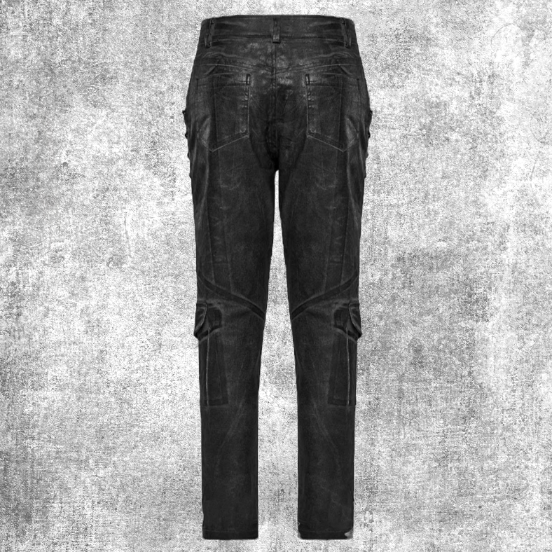 slither trousers pants men dystopian post apocalyptic alternative style goth fashion