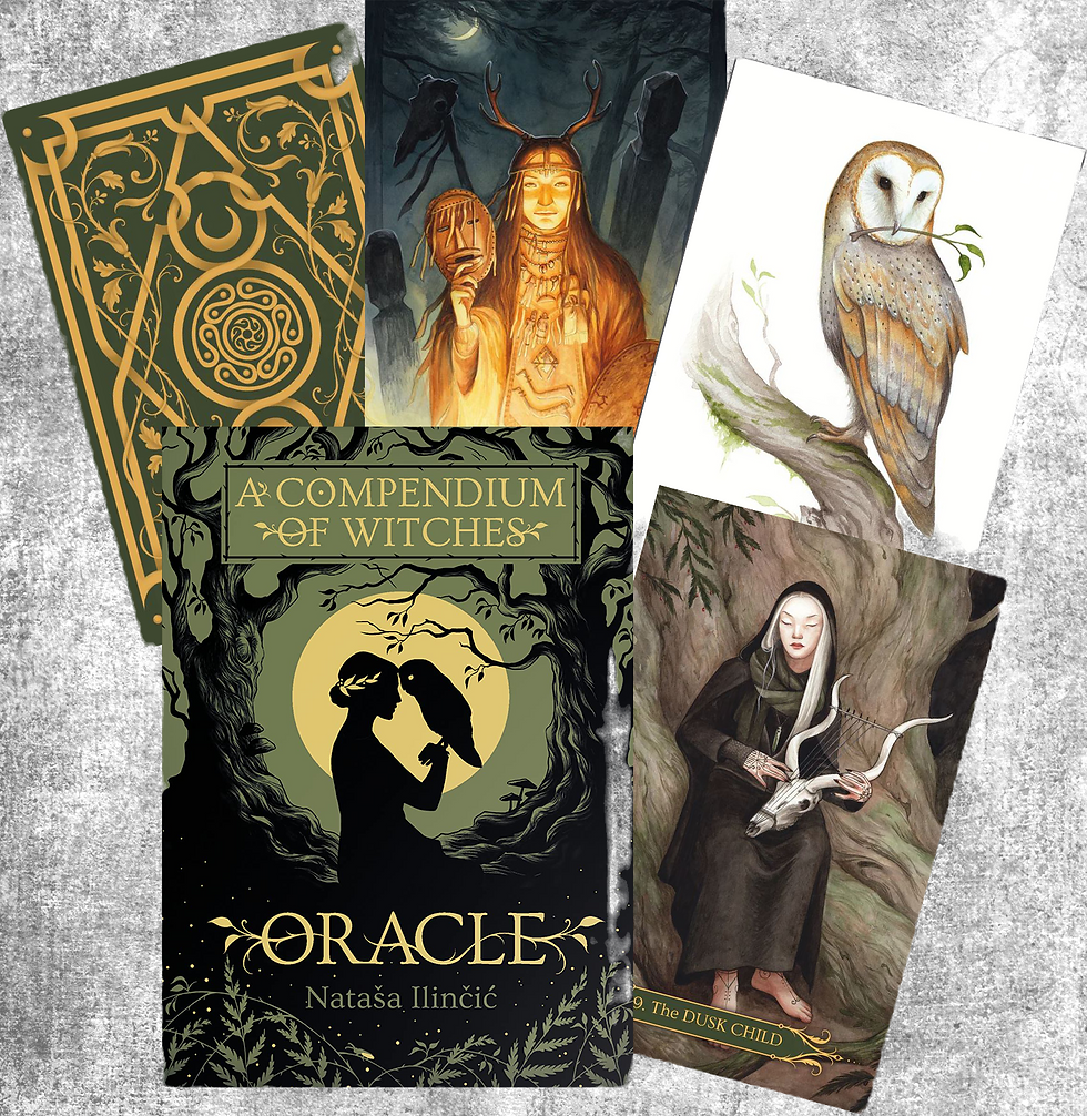 a compendium of witches oracle deck fortune telling waarzegkaarten orakelkaarten voorspellen