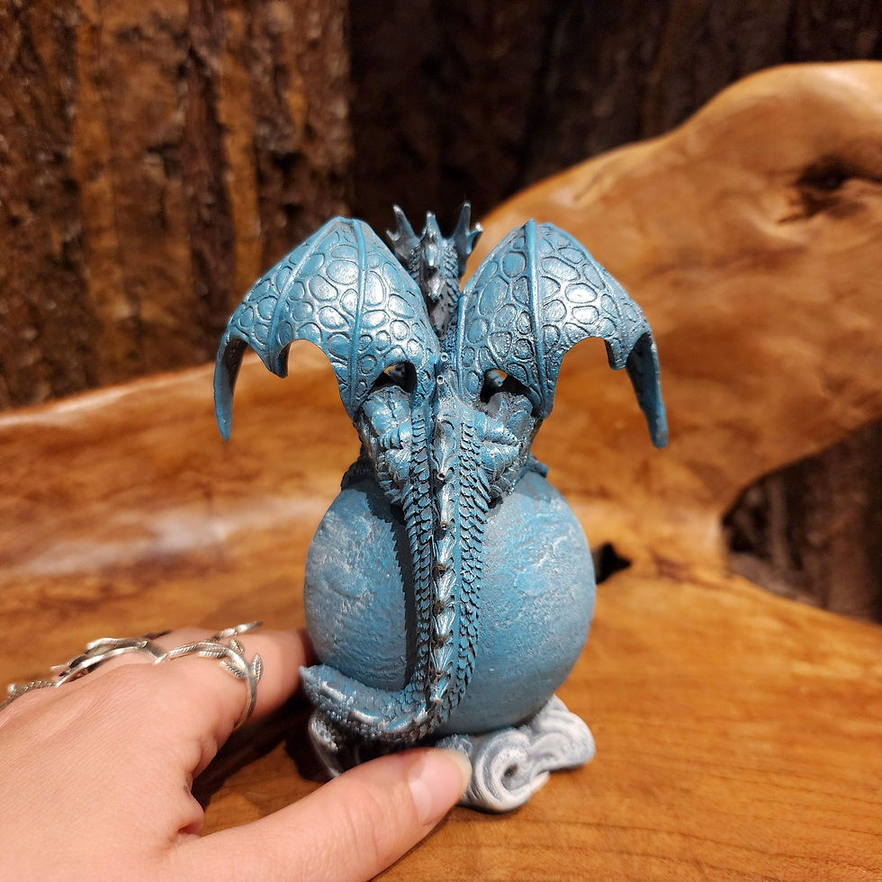 Thumbnail: Uranus dragon draak planeet beeldje figurine drakenwinkel amsterdam