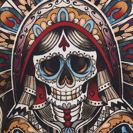 Thumbnail: fiesta santa t-shirt mexico fantasy-shop-winkel