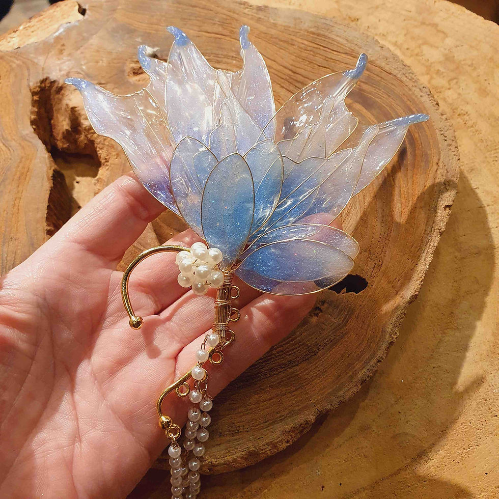 Thumbnail: mermaid ear jewel cuff fairy cosplay festival outfit zeemeermin oren sieraad