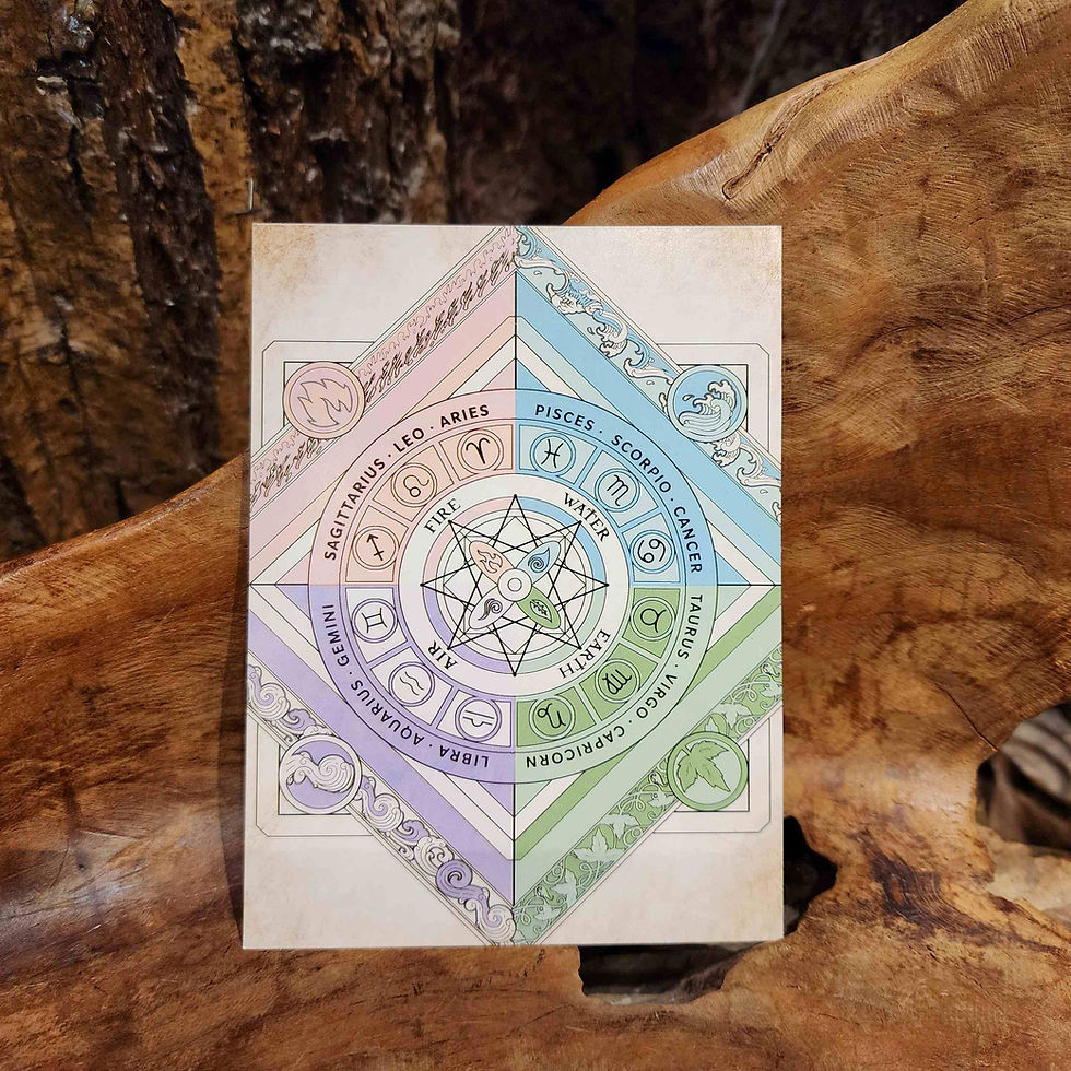 Thumbnail: earh wizard faun forest nature magic elements collection anne stokes unique fantasy art green magic